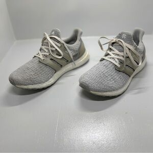 Women’s Adidas Ultra Boost 3.0 Reigning Champ Grey Running Shoes size 8